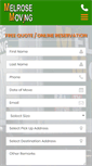 Mobile Screenshot of melrosemoving.com