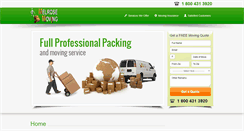 Desktop Screenshot of melrosemoving.us